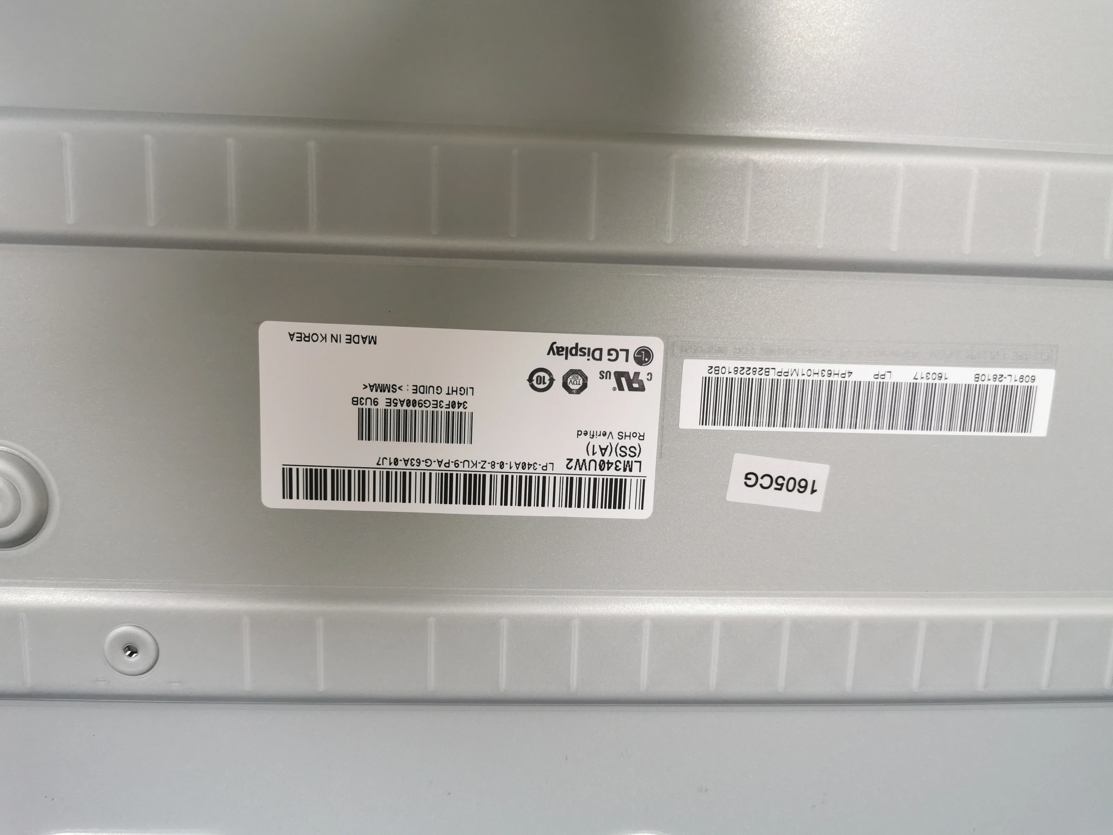 Изогнутая ALTRAWIDE панель LM340UW2 SS A1 SSA1 34 дюйма 4K 21:9 с платой драйвера для LG монитор Pg348q