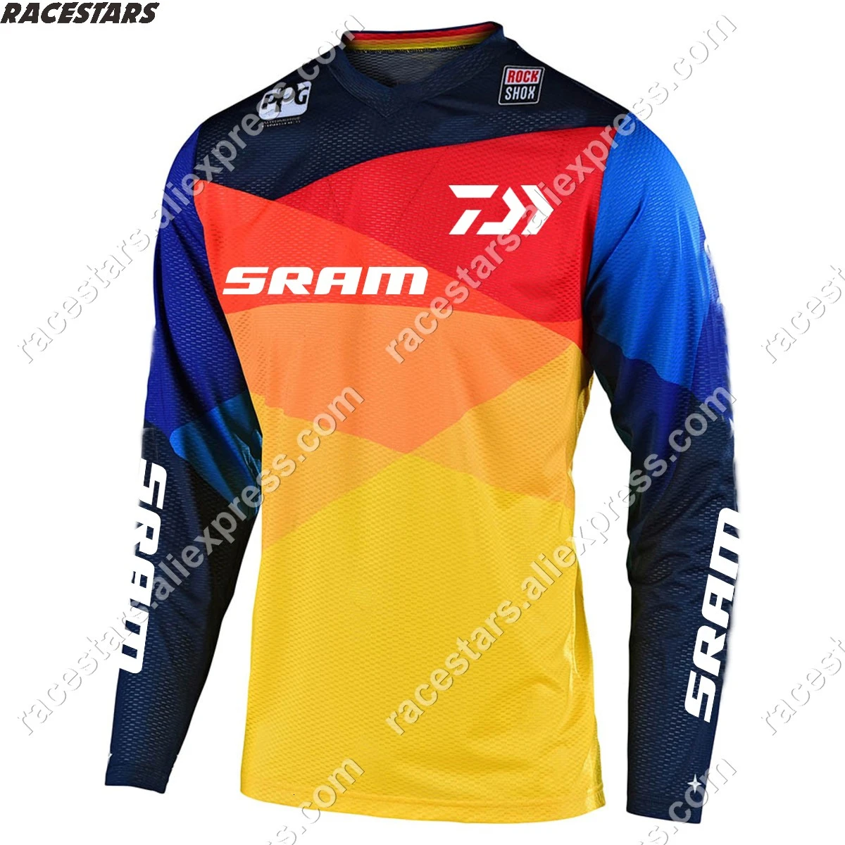 Мотоцикл Джерси Майо Ciclismo Racing Air MTB DH MX велосипед Велоспорт велосипед Горные fit SRAM Джерси быстросохнущая ледяная холодная на ощупь