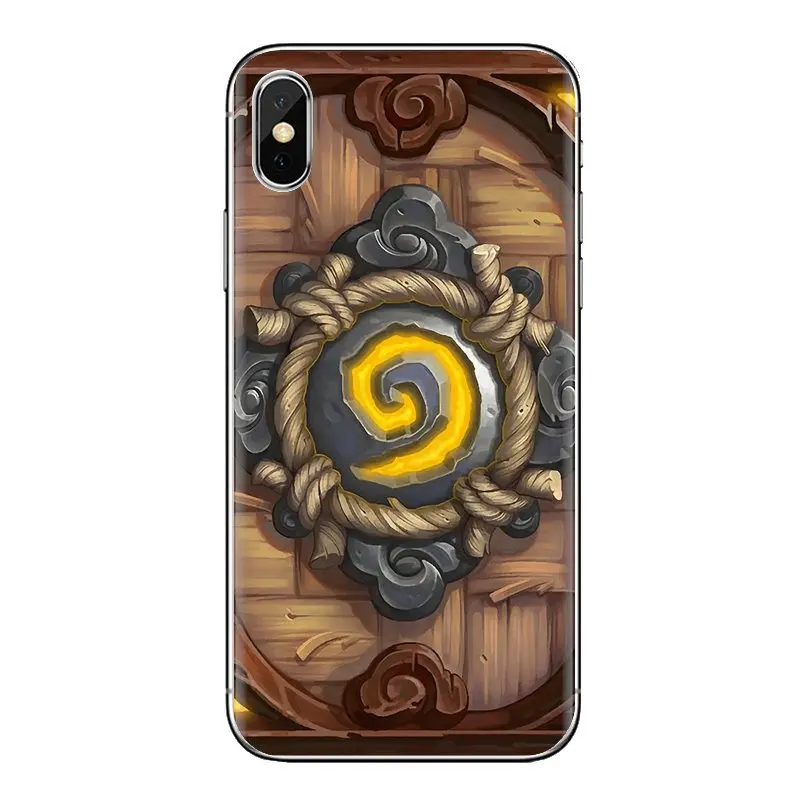 Hearthstone Heroes of Warcraft для Huawei G7 G8 P7 P8 P9 Lite Honor 4C 5X 5C 6X Mate 7 8 9 Y3 Y5 Y6 II 2 Pro 2017 Мягкий ТПУ чехол