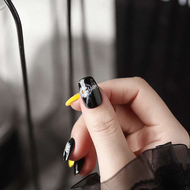 2020 новые 3D наклейки для ногтей своими руками клейкие стикеры Переводные картинки