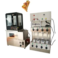 factory price one set with pizza cone maker oven display with 4 moulds 220v 50hz 110v 60hz