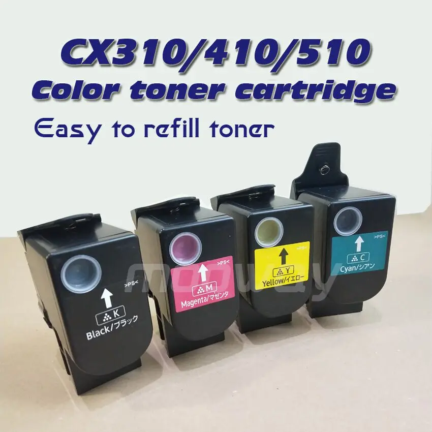 Совместимый картридж с тонером для Lexmark CX310 CX410 CX510 CX310N CX310DN CX410E CX410DE CX410DTE CX510DE