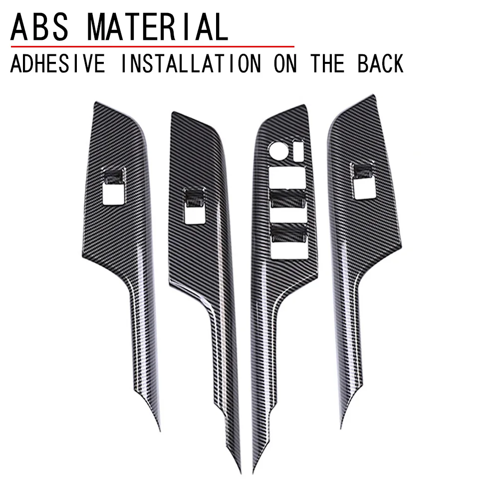 4 шт. для Toyota harrier стеклянный переключатель с блестками кнопка переключателя на