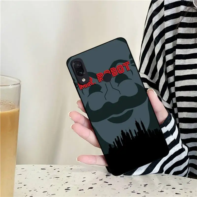 Чехол для телефона Mr Robot Fundas чехол Xiaomi 8 9 Note10 Redmi 9T Note9 4G | Мобильные телефоны и