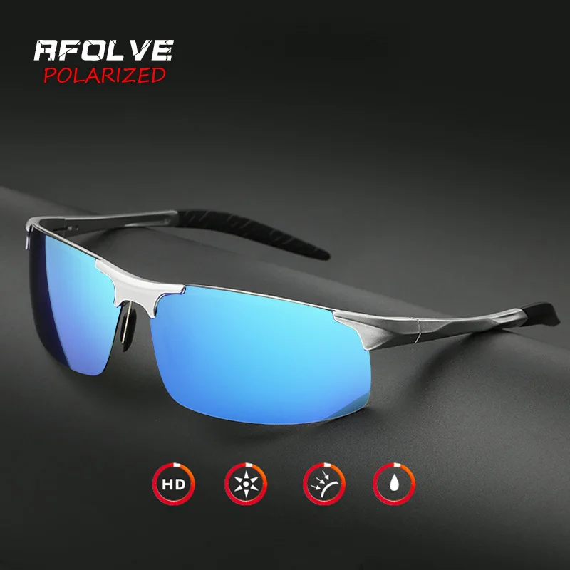 Брендовые дизайнерские солнцезащитные очки из алюминиево магниевого сплава