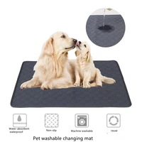 dog bed pet dog cat washable changing pad non slip anti adhesive hair mat waterproof changing pad pet product dog supplies