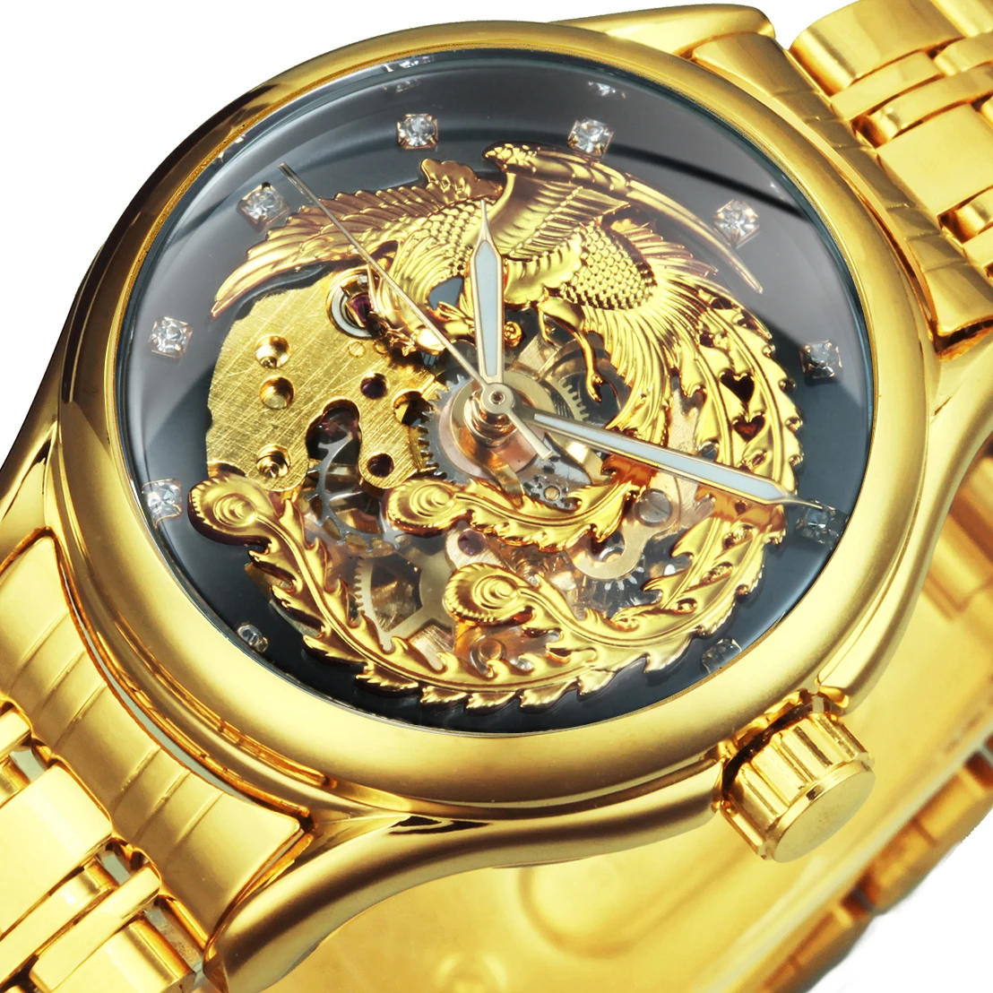 Часы наручные WINNER мужские/женские Автоматические брендовые роскошные в стиле