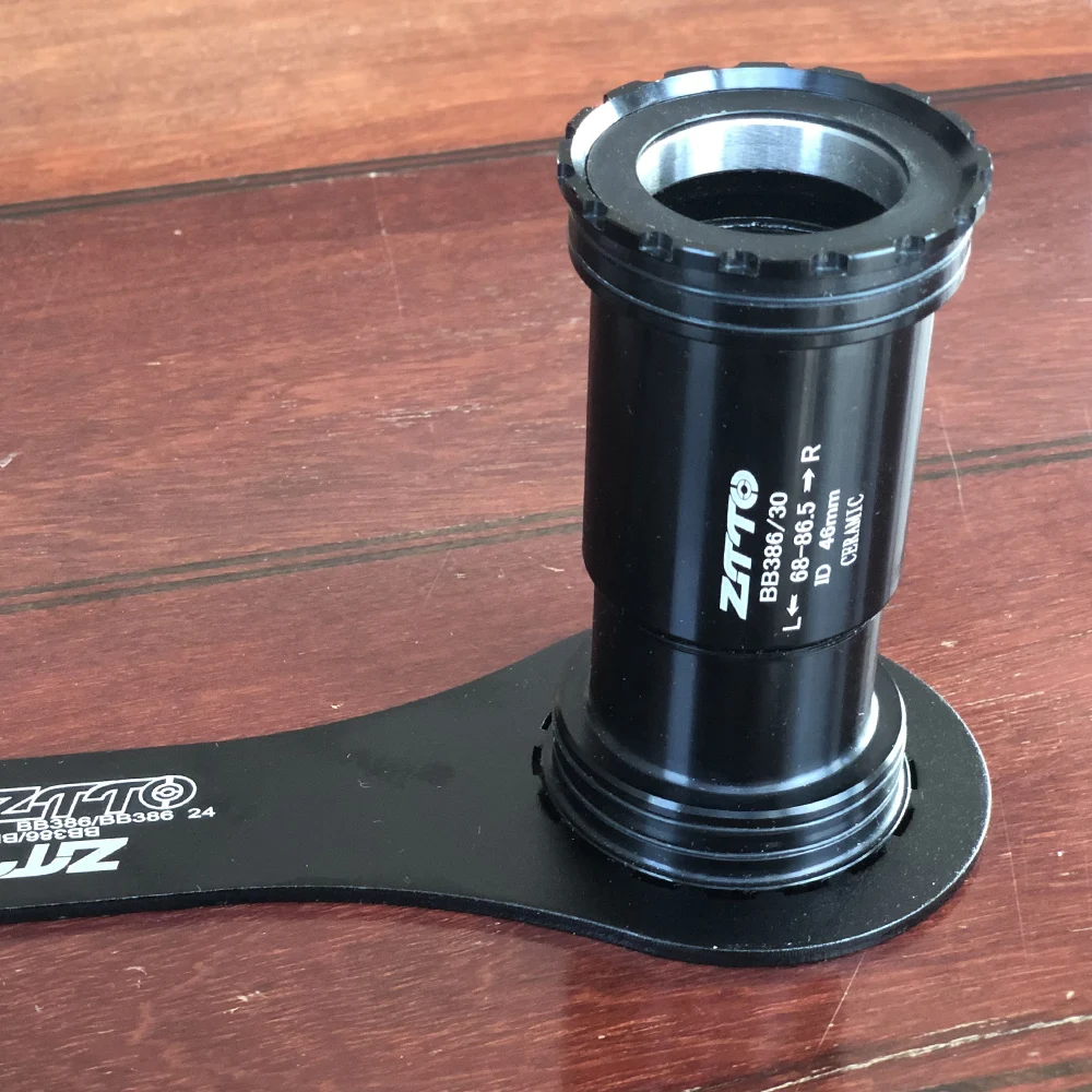 ZTTO BB386 керамический подшипник пресс подходит для нижних скоб 30 мм оси MTB