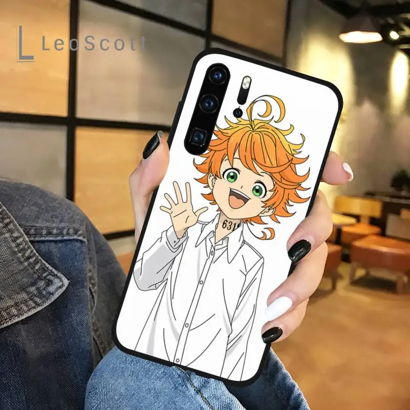 

Anime Promised Neverland Phone Case For Huawei honor Mate P 9 10 20 30 40 Pro 10i 7 8 a x Lite nova 5t