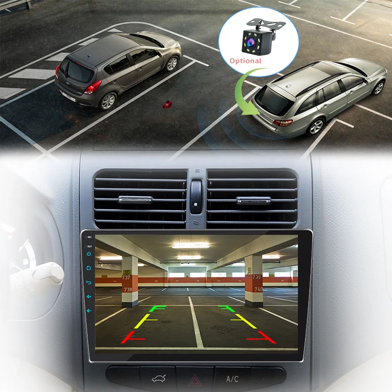 $59.80 Android 7 9 10 inch 2 DIN Car Radio GPS Multimedia Player Universal FM Stereo Bluetooth For Volkswagen Nissan Hyundai Kia Toyota