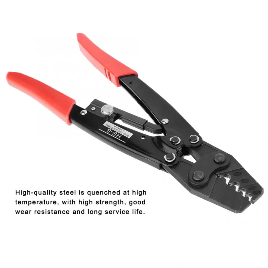 

Cable Crimping Pliers Professional High Hardness Ratchet Wire Terminal Crimp Hand Tool Crimping Tool