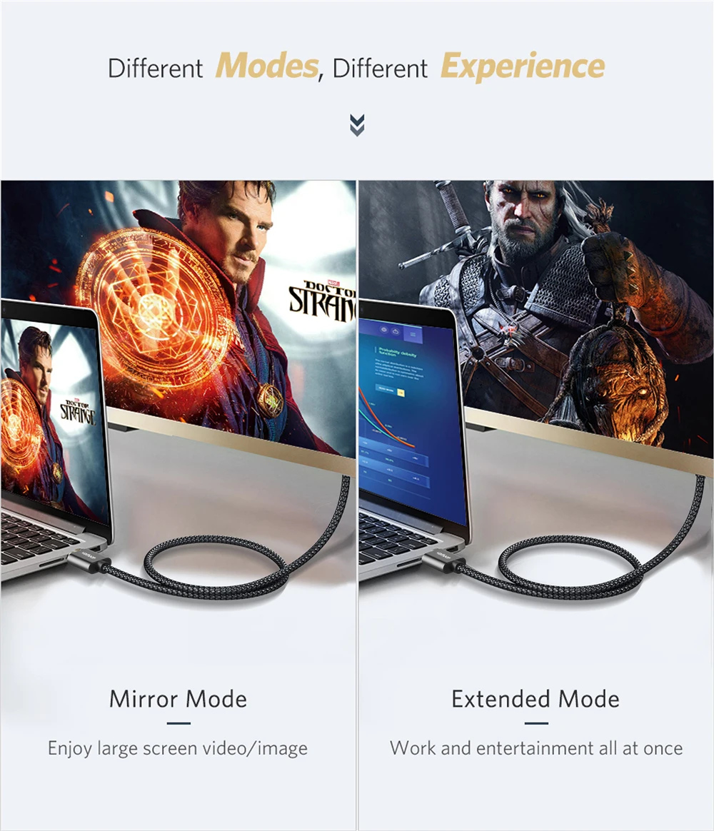Vothoon 4K 60Hz HDMI 2,0 кабель HDMI к HDMI кабель Ethernet кабель для PS3 проектор HD lcd Apple tv компьютер ноутбук к Displayer
