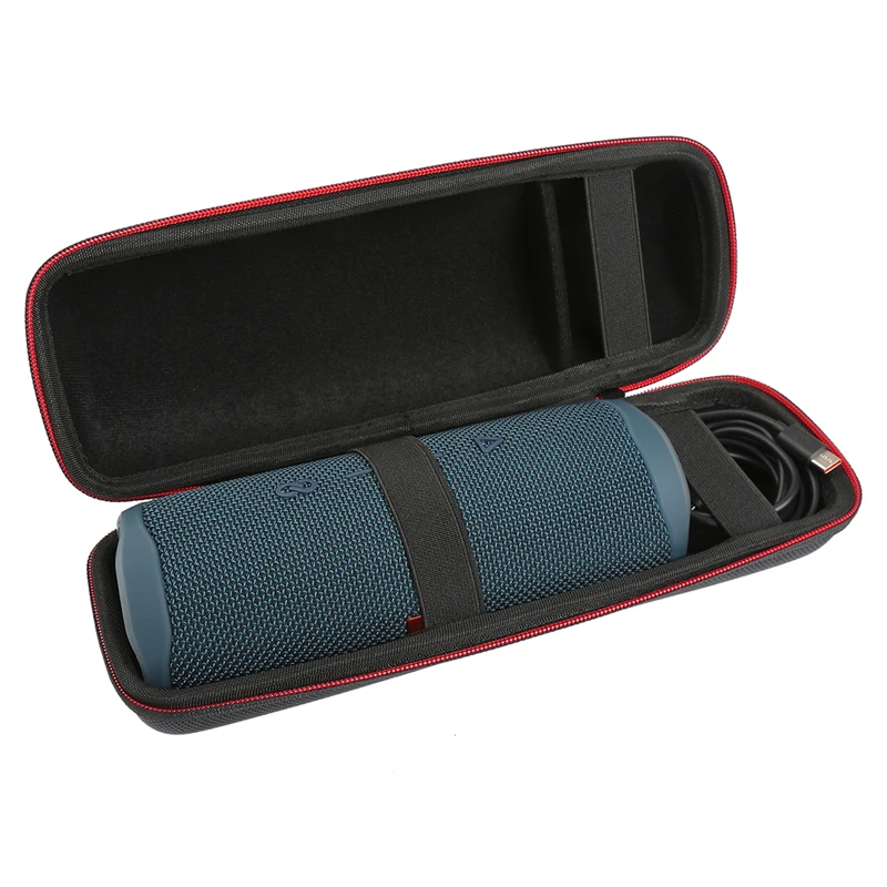 Protetora para Viagem Rígido com Bolsa Capa de Armazenamento com Mosquetão para Jbl Capa Portátil Estojo Flip Flip5 Novo 2021 Alto-falante 5