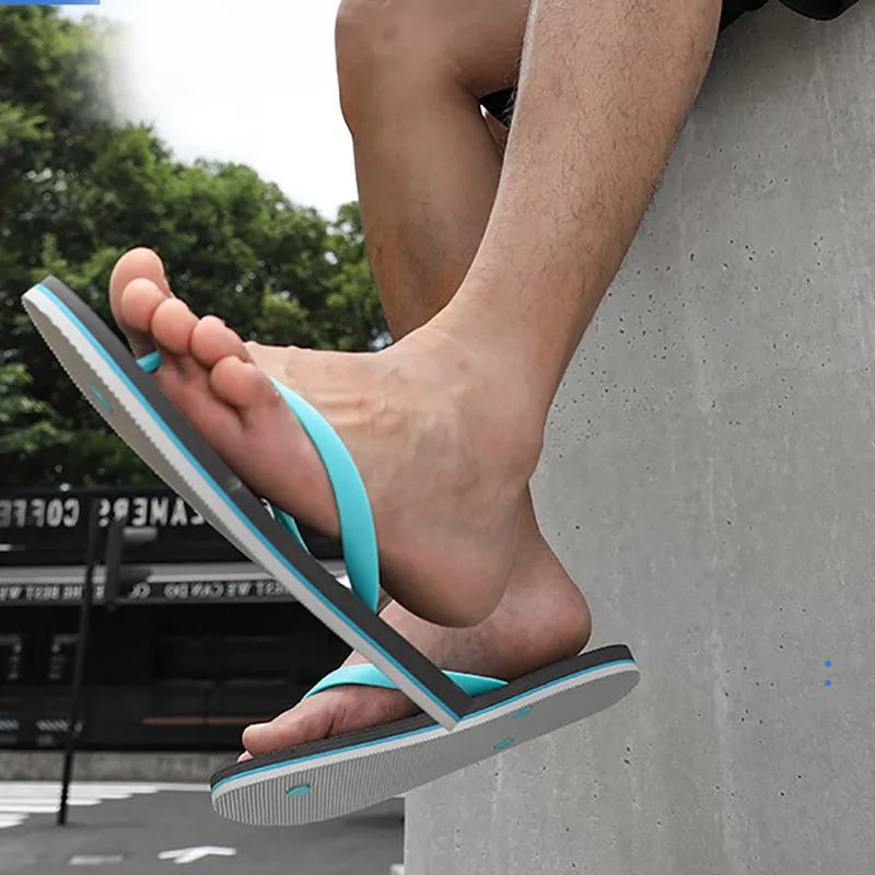 Мужские светильник кие пляжные шлепанцы BOREE нескользящие сандалии из эва