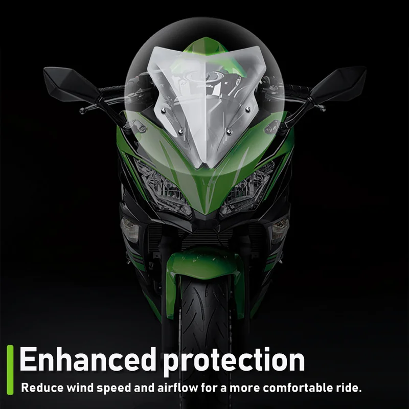 Ветровой экран для мотоцикла ветровое стекло ветровой дефлектор Kawasaki Ninja650 EX650 ER6F