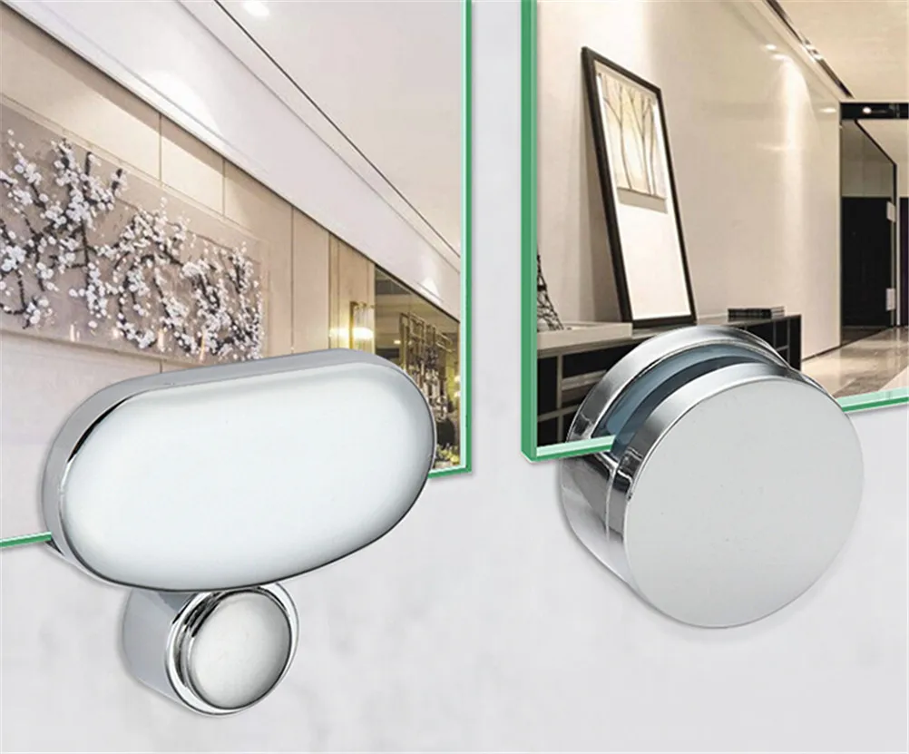 

Bathroom Mirror Glass Mirror Hinger Fixed Accessories Advertising Plate Glass Clamp Fixed Clip Mirror Mirror Fixed Fitting