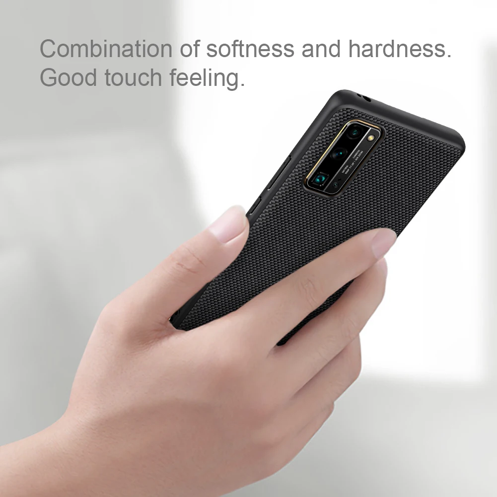 Чехол NILLKIN для huawei honor 30 pro текстурированный Матовый Жесткий чехол-накладка на