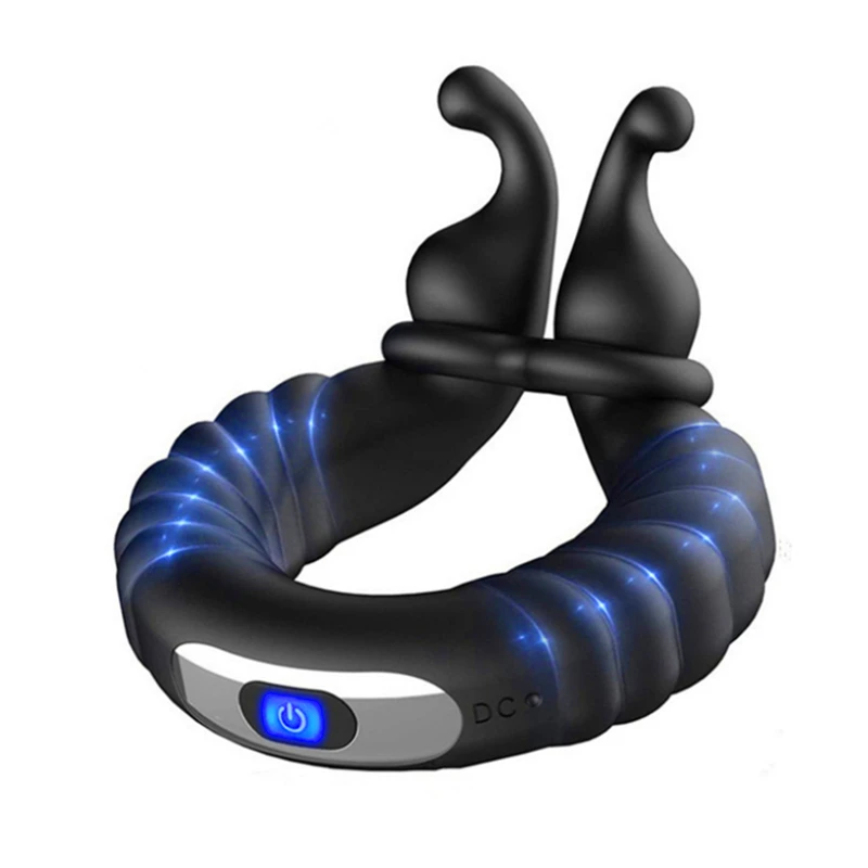 10 Скорость кольцо вибратор на пенис для Для мужчин задержки эякуляции