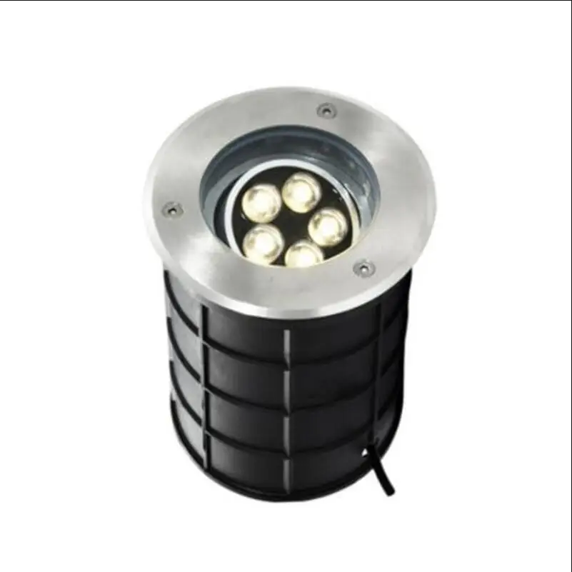 Бесплатная доставка 5x2W 10W Dimmable светодиодный наземный светильник Buriend 110V 220V DC12V