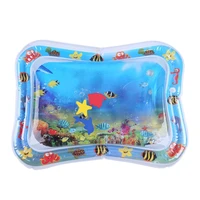 baby water play mat inflatable playmat thicken pvc baby gym infant tummy time playmat toddler fun activity play center for baby