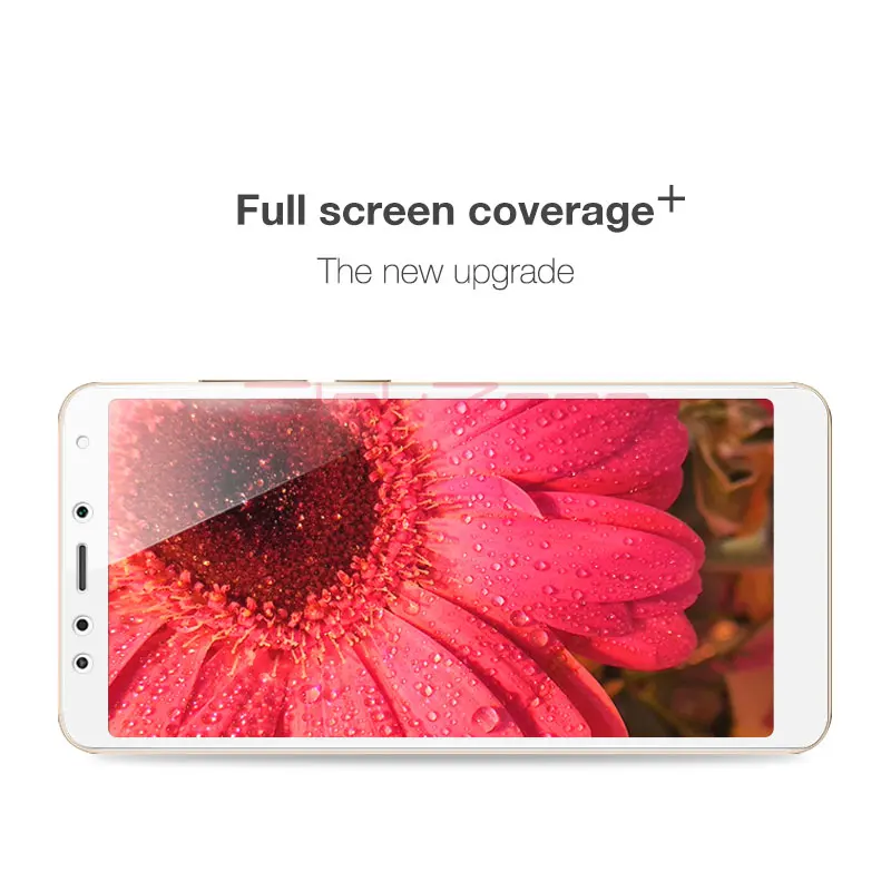 Для Xiaomi redmi 5 plus стекло Защита экрана полное покрытие белая и черная Защитная