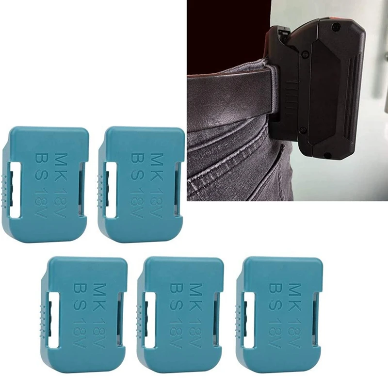 5 шт. держатель для батарей Makita 18 в