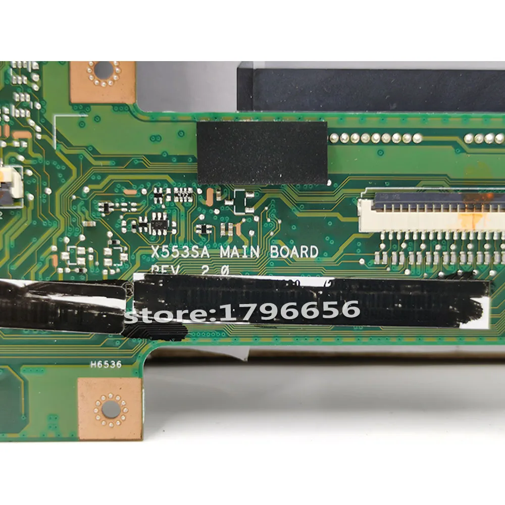 X553SA материнская плата для ноутбука N3050 CPU REV: 2 0 For Asus тестовая Материнская Тест 100%