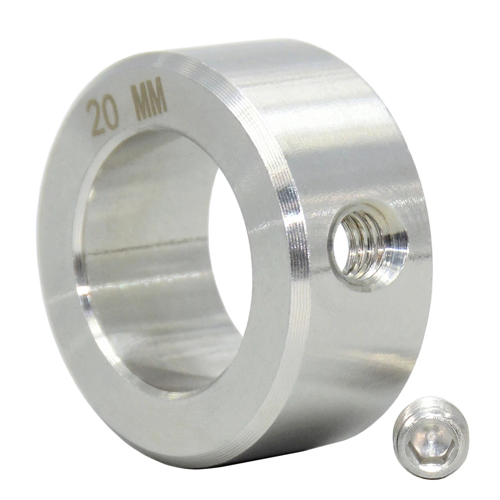 

SCA -Stainless Steel Shaft Collars Clamping Elements Retaining Ring Shaft Sleeve Throat Clamp Thrust Ring Fixed Stop Ring