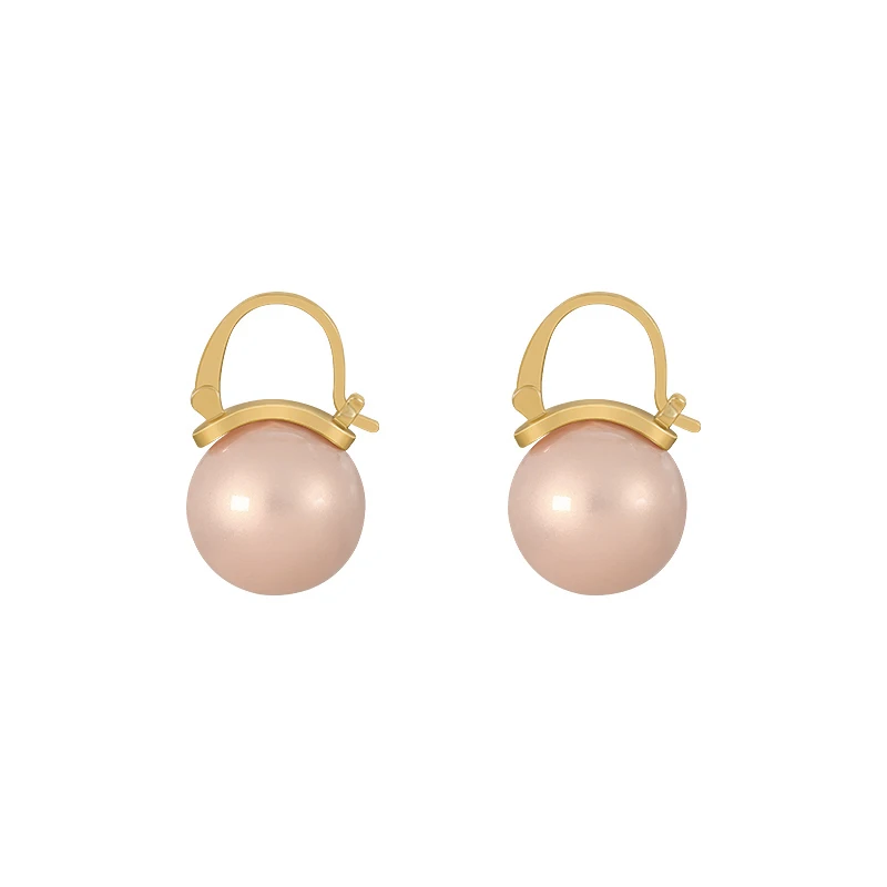

2021 New Cute Elegant Simulated-pearl Geometric Earrings For Women Fashion Drop Earring Luxury Jewelry Gifts