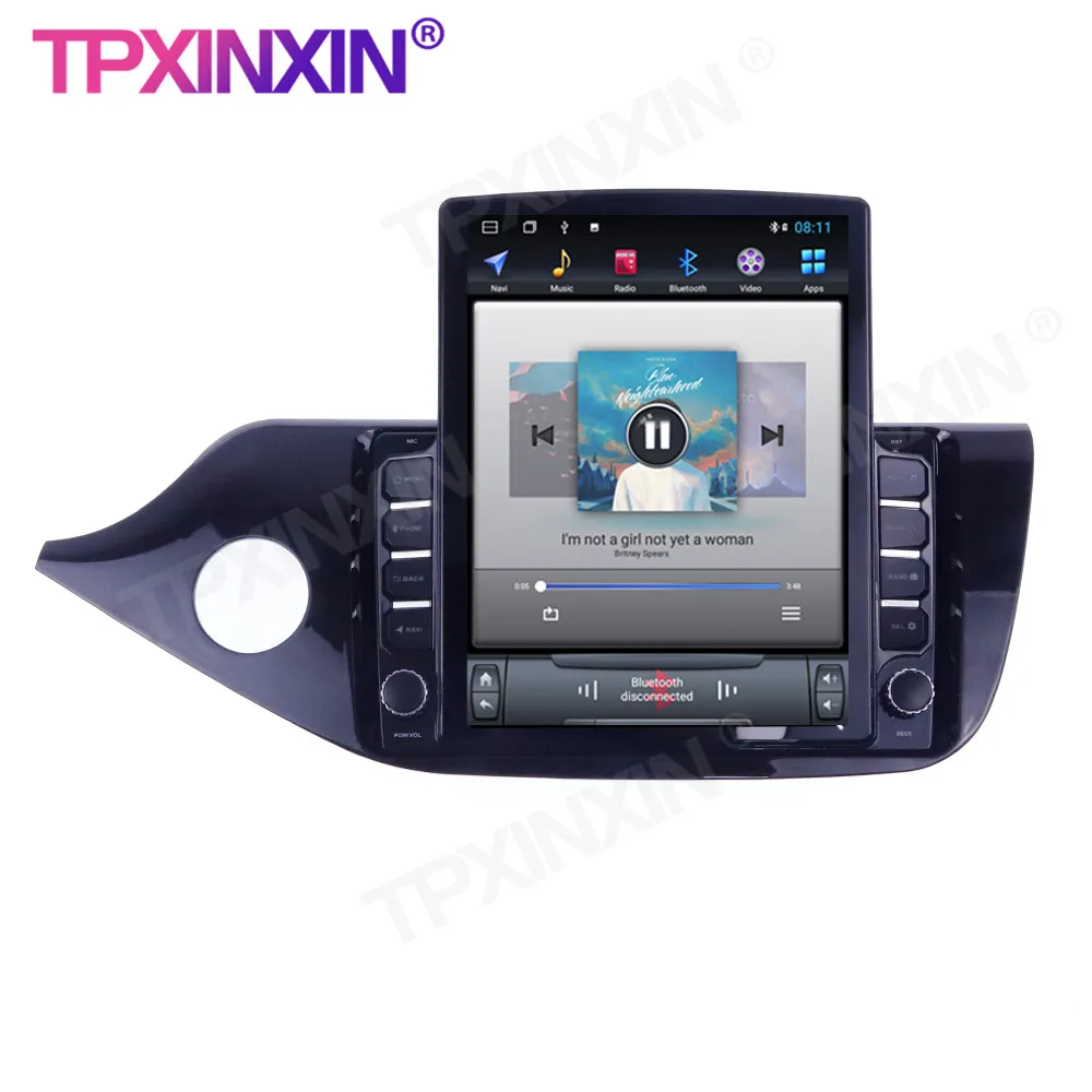 저렴한 4G LTE 무선 카플레이 자동차 GPS 내비게이션 스테레오 수신기 6 + 2012G, 기아 씨드 2016-128 용 라디오 플레이어 라디오 IPS DSP