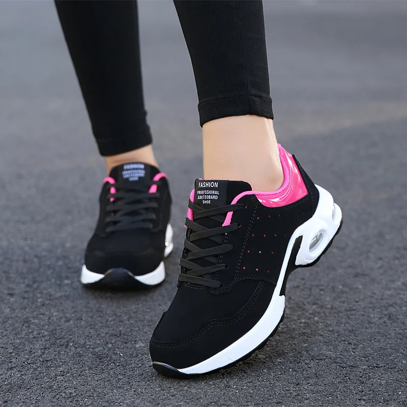 Кроссовки женская спортивная обувь мужская на шнуровке для бега портативная и