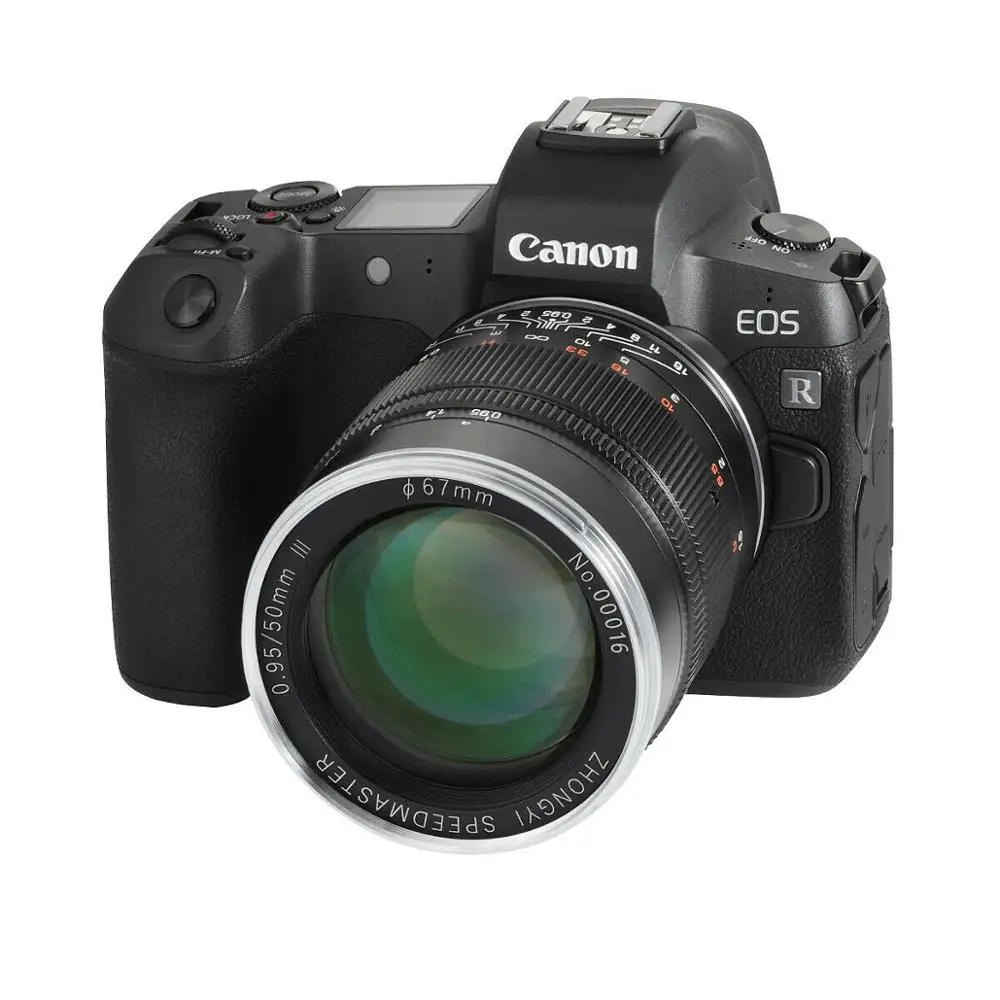 Объектив Zhongyi Mitakon Speedmaster 50 мм f/0 95 III для Sony E Canon RF Nikon Z mount camera body A6400 A6000 Z6 Z7