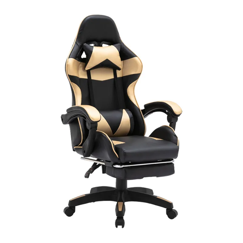 

Soft Leather Gaming Chair High Quality Reclining Computer Chair Ergonomic Office for Lounge Cafe Home Furniture