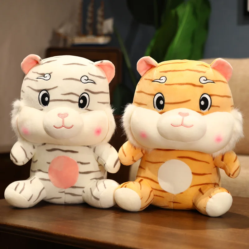 

Милый тигр 20-45 см, плюшевая игрушка, милая мягкая аниме мультяшная озорная тигр, плюшевая игрушка для детей, подарок на Рождество, день рожде...