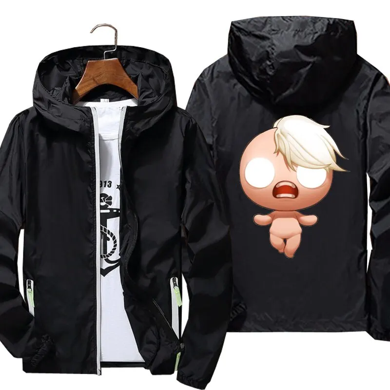 

2021 Jackets man the binding of issac 2 Windbreak jacket Reflective Skin Sun Spring Autumn brand jacket printing