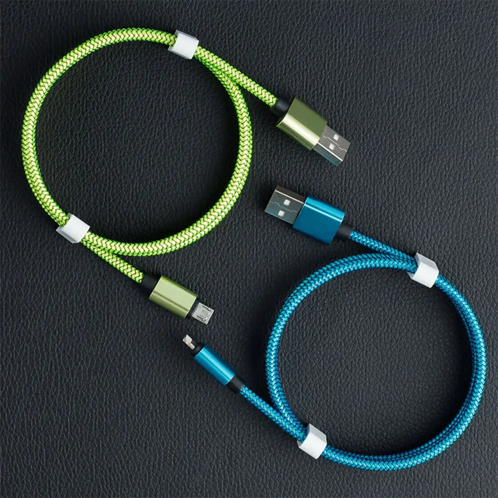 Многоцветный 1 м/2 м/3 м Быстрая зарядка usb type C кабель Мобильный телефон провод для