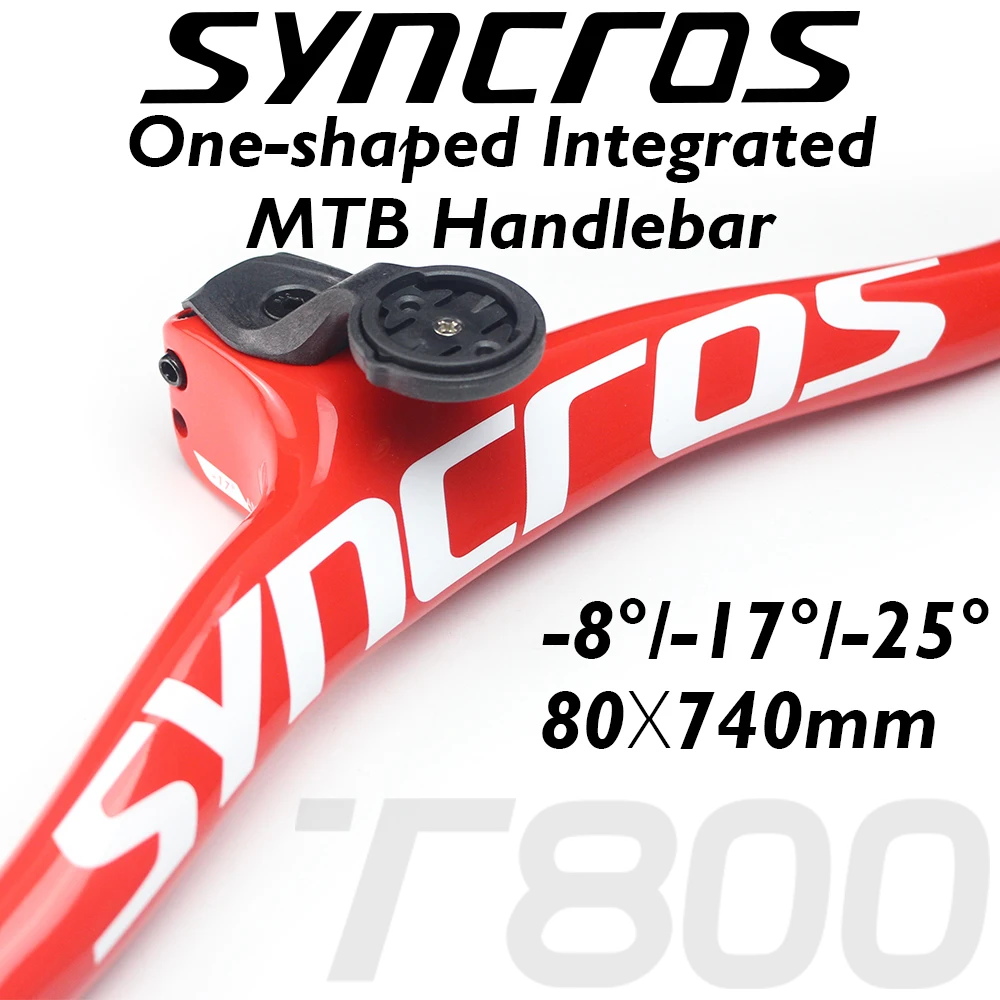 Цена Велосипедный подъемник Syncros SPARK RC WC N1NO LTD HMX-8/-17/-25 градусов, цельнообработанный Интегрированный руль из углеродного волокна, запчасти для гор...