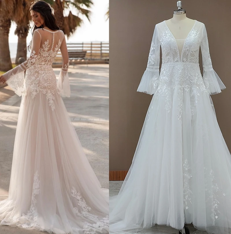 Свадебные платья Vestido De Noiva модное атласное дешевое свадебное платье на