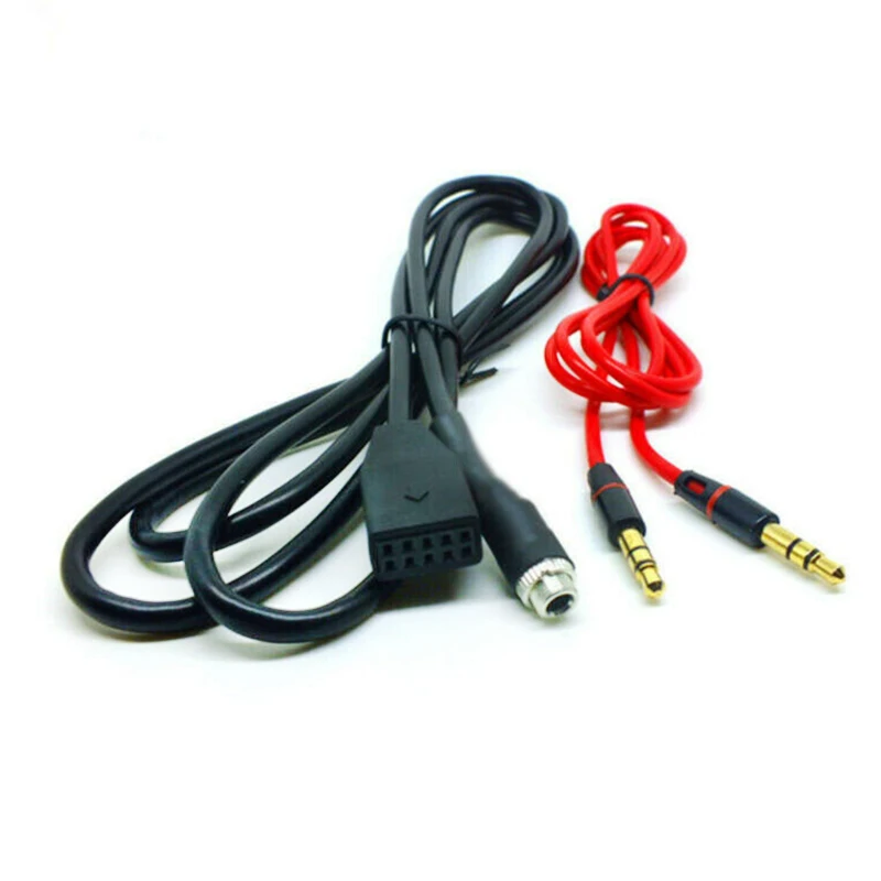 1 шт. Женский 3 5 мм AUX Вход дополнительный адаптер аудиокабеля для MP3 BMW E53 X5 E39 E60 E61 E63