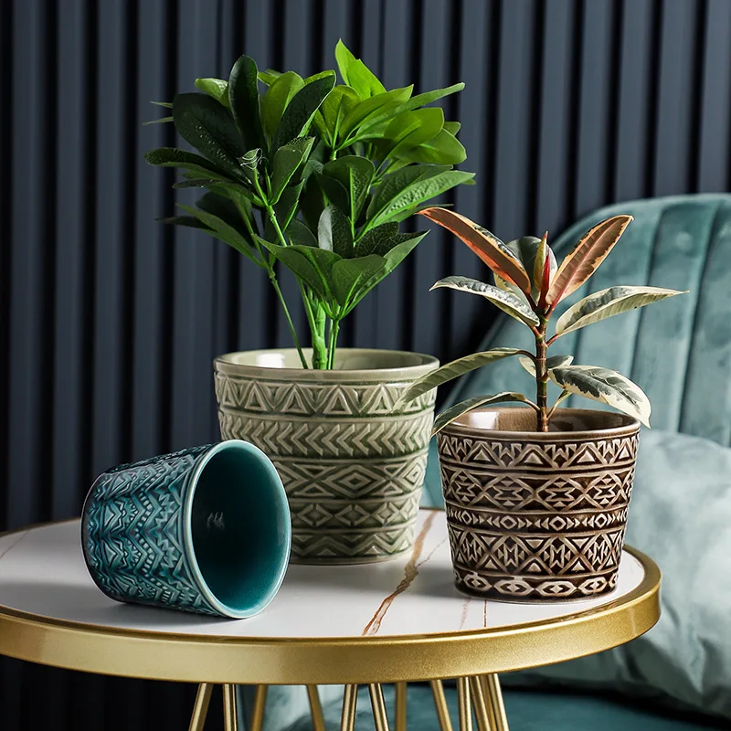 

Nordic Style Home Gardening Combined Succulent Potted Flowerpot