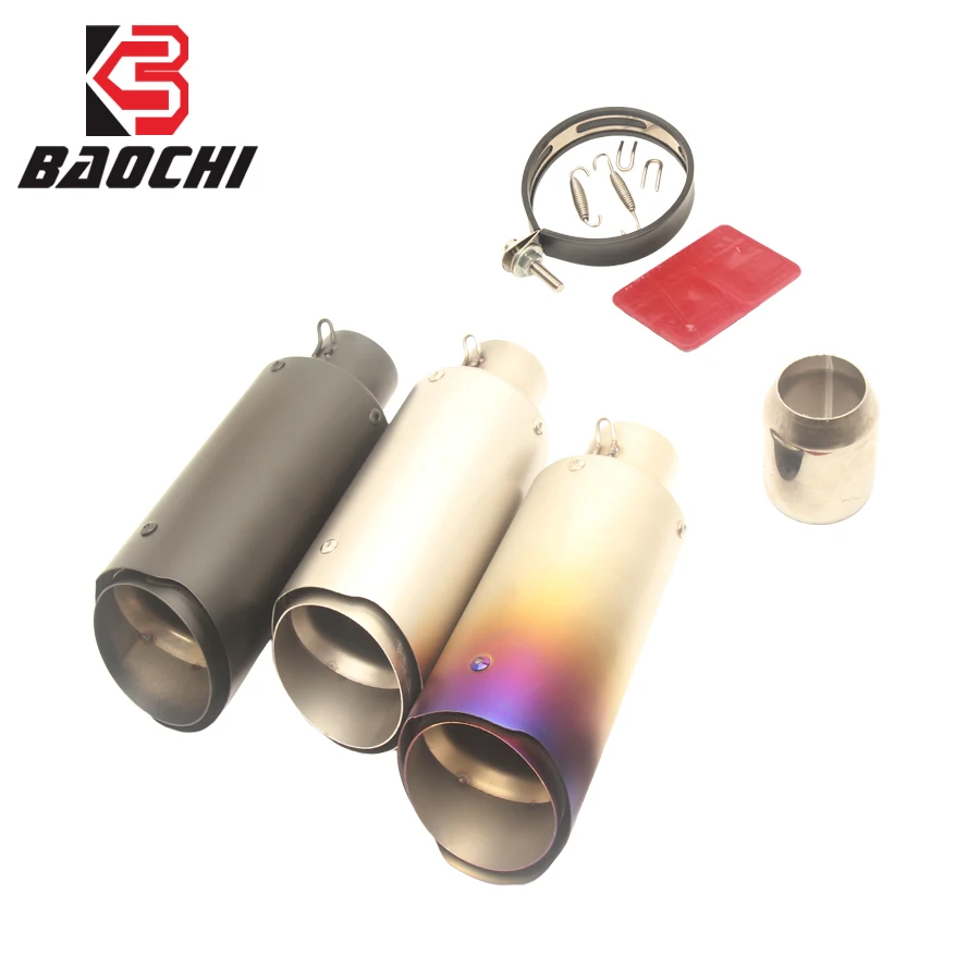 51 мм Универсальный мотоцикл модифицированный Глушитель Трубы Akrapovic Escape Moto для