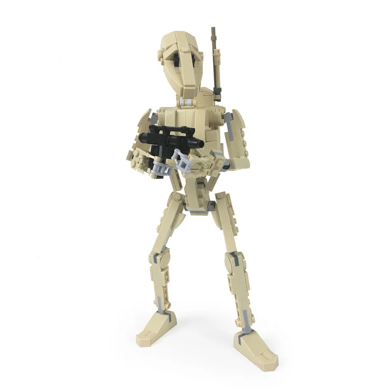 Военное оружие MOC Battle Droid серия строительных блоков обучающие игрушки Детский