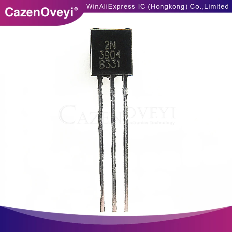 

100 шт./лот 2N3904 TO-92 новая Оригинальная фотография