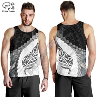 plstar cosmos newzealand flag country maori aotearoa tribe 3dprint menwomen summer sleeveless streetwear casual tanktop vest a1