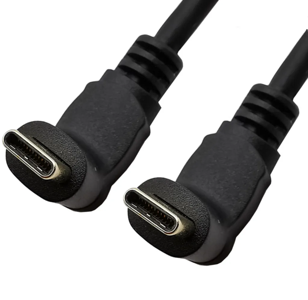10 Гбит/с USB 3 1 USB-C 16 + 90 градусов вверх и вниз левый правый угол позолоченный