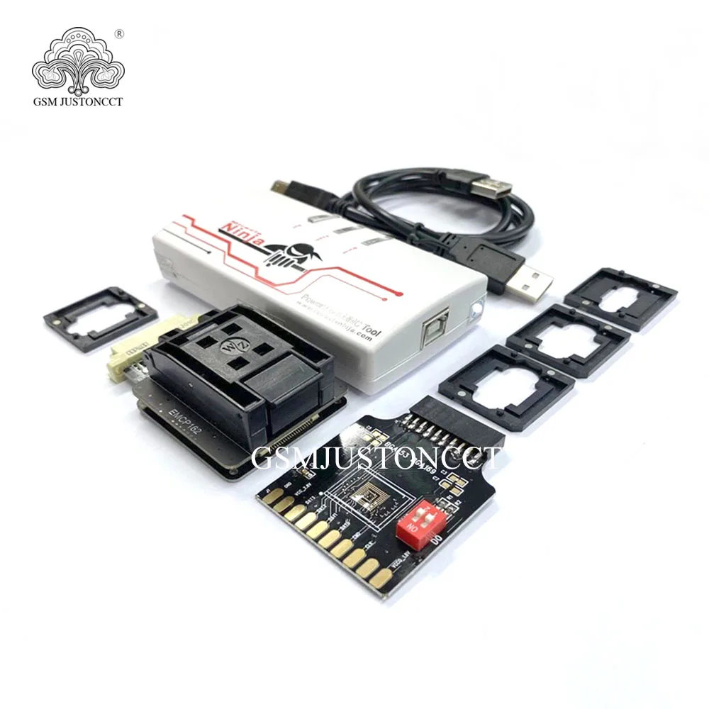 Оригинальная коробка Miracle Minja Box с 4-дюймовым адаптером emmc для bga 186162221169153254 |