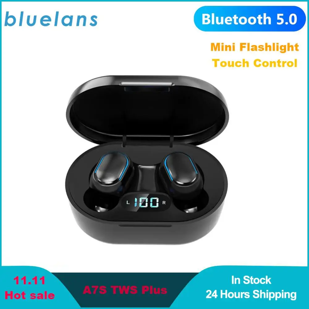 Наушники A7S/E7S TWS Bluetooth 5 0 с шумоподавлением гарнитура микрофоном для режима
