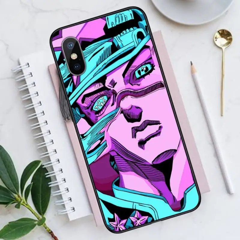

Anime JoJo Killer Queen Phone Case for iPhone 11 12 mini pro XS MAX 8 7 6 6S Plus X 5S SE 2020 XR
