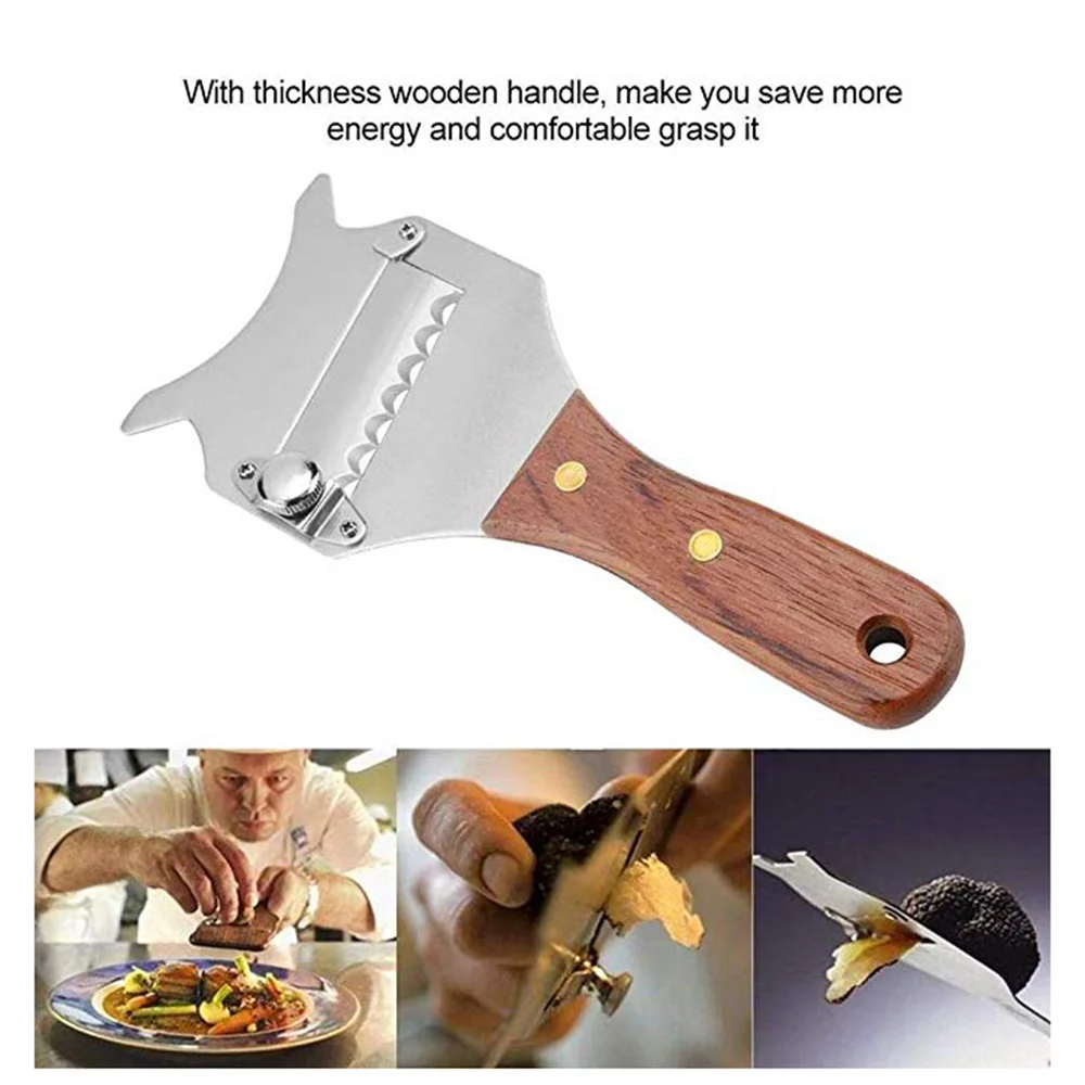 Профессиональная Бритва для шоколада Регулируемое лезвие из нержавеющей стали