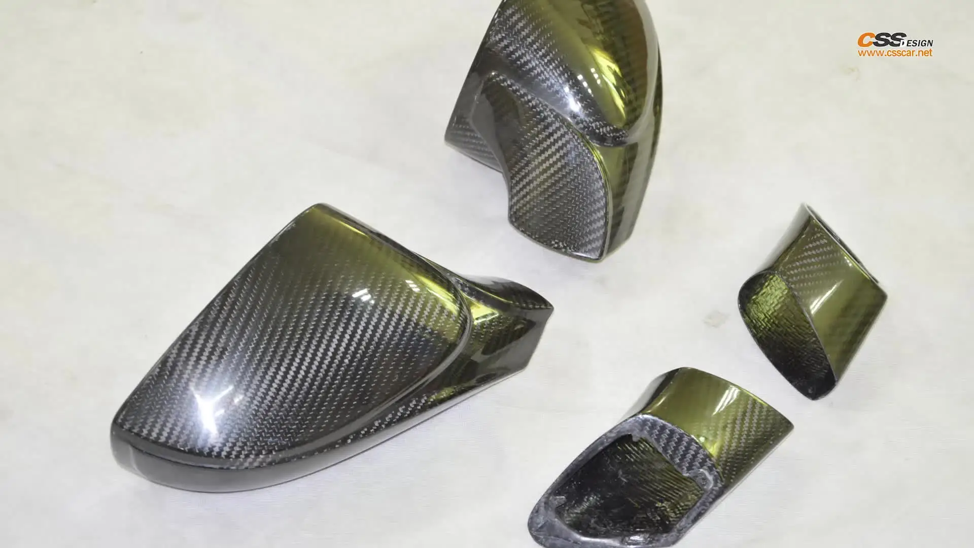 

458 Italia Dry Carbon Fiber Car Side Rearview Mirror Cover